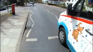 Close Pass Ice Cream Van Man - DA07 AWH