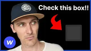 EVERYONE Should be Checking This Box in Webflow!