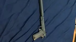 Making a airsoft pistol suppressor