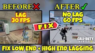 how to stop lagging in call of duty | get maximum fps | CODM 