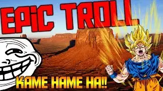 EPIC TROLL Kame Hame HA!!  XDD - Trolleo EPICO En GTA Online xD - Makiman
