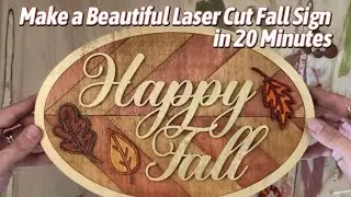Welcome Fall with this Easy DIY Fall Sign ⭐️ Or Customize it for your Customers