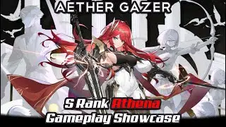 Aether Gazer -  S Rank Athena Gameplay and New Skin Showcase