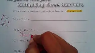 Math with Marilyn - Multiplying Three Numbers
