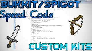 [Minecraft Bukkit/Spigot] Custom Kits Speed Code