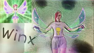 Косплей на фею Винкс. Текна. Winx club.