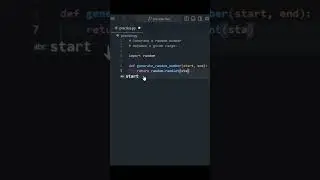 Generate a random Number | 