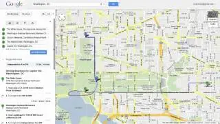 Saving directions in Google Maps