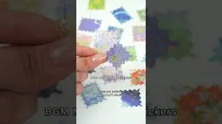 Mail Stamp Stickers that are popping off in Japan 🔥