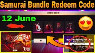 FREE FIRE REDEEM CODE TODAY | 12 JUNE | REDEEM CODE FREE FIRE | FF REDEEM CODE TODAY 12 JUNE