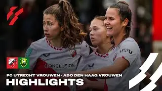 FC Utrecht Vrouwen AAN KOP na winst op ADO Den Haag 🔥 | HIGHLIGHTS