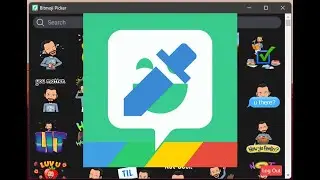 Bitmoji Picker Demonstration