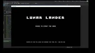 Lunar Lander [WIP] - Part 3 (Gameplay)
