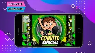 CONVITE ANIMADO BEN 10 - RealizArt Vídeos