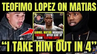 Teofimo Lopez SPEAKS on Subriel Matias‼️🥊💥 #sports #boxing #news #sportsnews #fyp #foryou