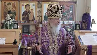 Проповедь епископа Амвросия (Тимрота) на Воздвижение Креста Господня, 27 сентября 2023 г.
