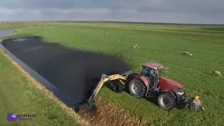 AMAZING Modern Ditch Cleaning MACHINES  Fastest Working Ditch Cleaner Equipment Modern Technology