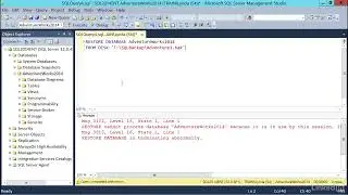 Performing a basic restore using T SQL 479780