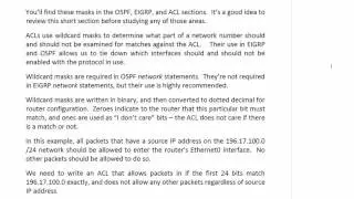 256 Wildcard Mask For EIGRP OSPF ACL Sections
