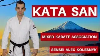 Kata San. MIXED KARATE ASSOCIATION. By Alex Kolesnyk