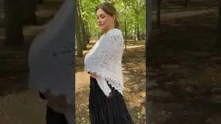 Пуховый платок Дарина из козьего пуха