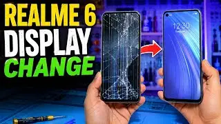 Realme 6 Display Change | Broken Screen Repair 🔥