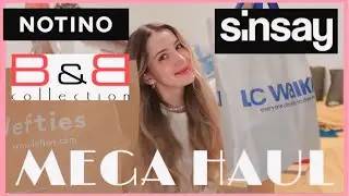 MEGA HAUL: Notino, Sinsay, LC WAIKIKI și un Mare  Fail de make-up cu SORELA