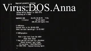 Virus.DOS.Anna (Merry Christmas!)