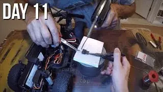 Axial SCX10 II Kit Build - Soldering Electronics! Day 11