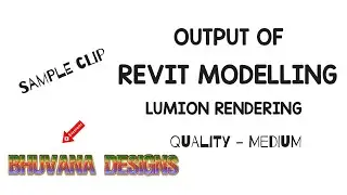 OUTPUT OF REVIT ARCHITECTURE