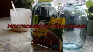 Настойка на Бруснике