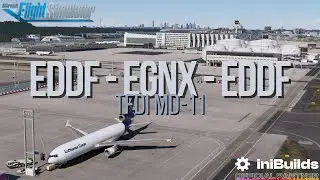 Aerosoft Frankfurt Pre-Release Preview! ✈️EDDF ⇄ EGNX✈️