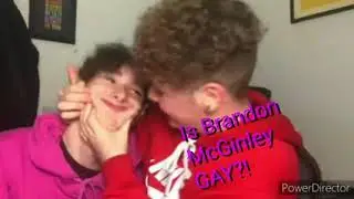 Brandon Mcgginley ACTUALLY KISSED a GUY!