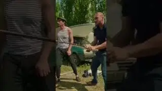 Каха и Серго на ловят жертха! 