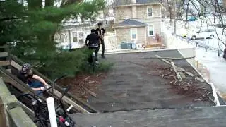 Bike Roof Gap Jump - FAIL?
