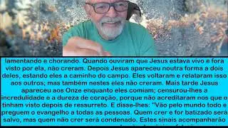 Ressurreição de Jesus. Evangelho Marcos Cap.16.1-20