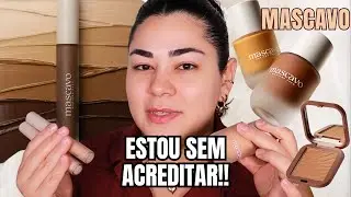 LANÇAMENTOS MASCAVO | Mari Saad - testei base, corretivo, blush, iluminador e bronzer.