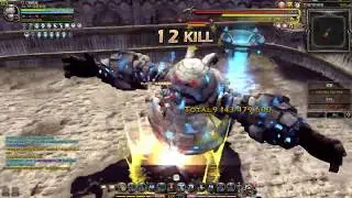 Dragon nest Windwalker ✯ Golem Skill Rotation ✯ 龍之谷 風行者 - 泥人連技 (2019/9/6)