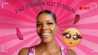 Eyebrow Slit Tutorial || Simple Beat