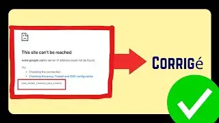 DNS PROBE FINISHED BAD CONFIG dans Google Chrome [French]