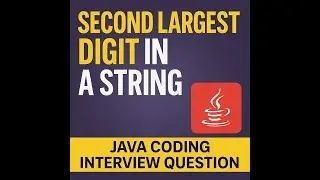 Episode :1 ! P: 1796. Second Largest Digit in a String