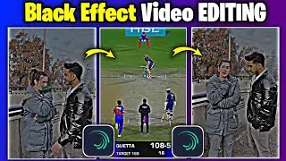 TikTok Trending Black Effect Video Editing Alight Motion | Cricket Video Editing Alight Motion
