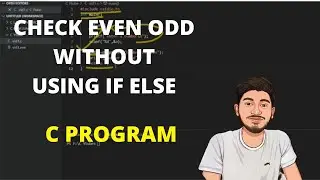 C Program to check number is even or odd | without loop | c programming