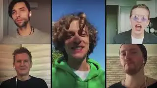 Пример романтичного видео поздравления на юбилей ПЕСНЯ от группы ПЯТЕРО