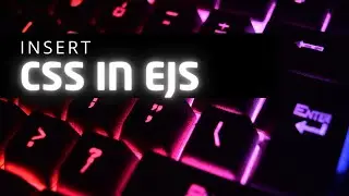 Node JS: How to Load External CSS Stylesheets to EJS Files (Tutorial)