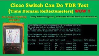 Network Cable Testing Using Cisco Switch Command ONLY | No Expensive Cable Tester Needed | Must Know