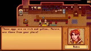 Stardew valley, when you finish the eggs task