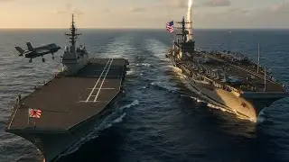 When Japan’s NEW Aircraft Carrier Met the US Navy, Then THIS Happened...