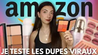 I TESTED AMAZON MAKEUP 😱 (all dupes?)