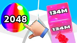 ⭐ Jelly Solo APK Gameplay - Jelly Run 2048 APK New Shape Mobile Games Walkthrough #4